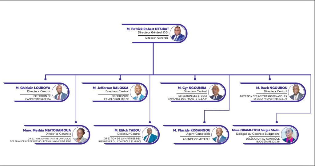 Organigramme de la structure